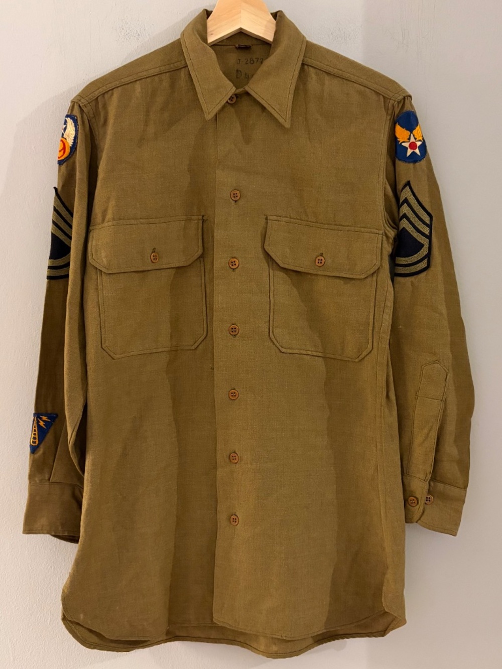 Vintage WWII USAF Flannel shirt